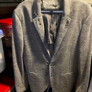 John Varvatos Charcoal Blazer